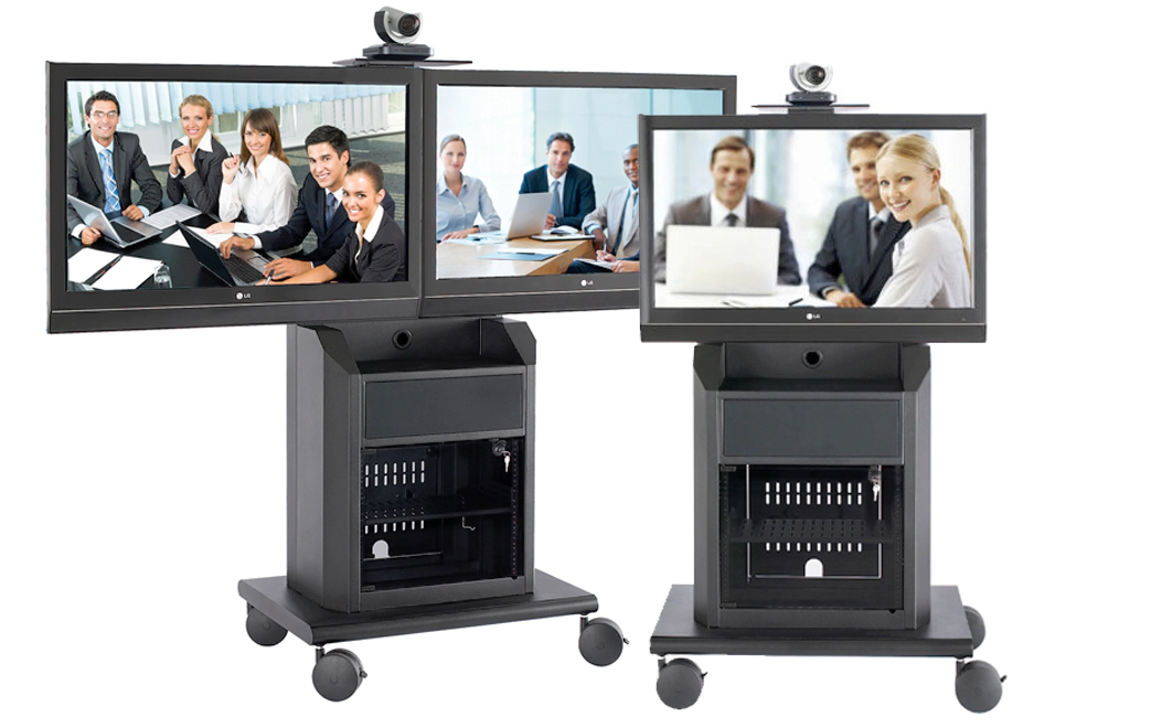 Instalacion de mueble con puerta de vidrio para realizar videoconferencias Instalacion de mueble con puerta de vidrio para realizar videoconferencias